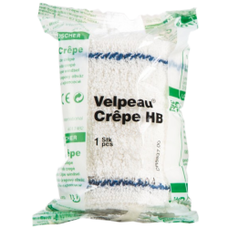 Velpeau Bde Crepe blanchie 4X10 CM BTE 1