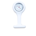 Montre silicone infirmière  blanche