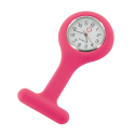 Montre silicone infirmière fuchsia