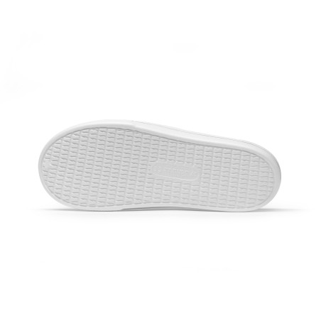 SNEAKER'ZZ BLANC LISERE GRIS