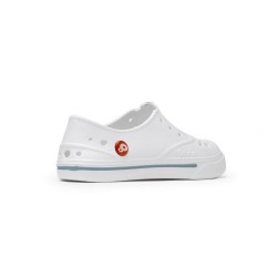 SNEAKER'ZZ BLANC LISERE GRIS