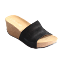 LAMALO SOCLE COMPENSE BIO CONFORT CUIR NOIR