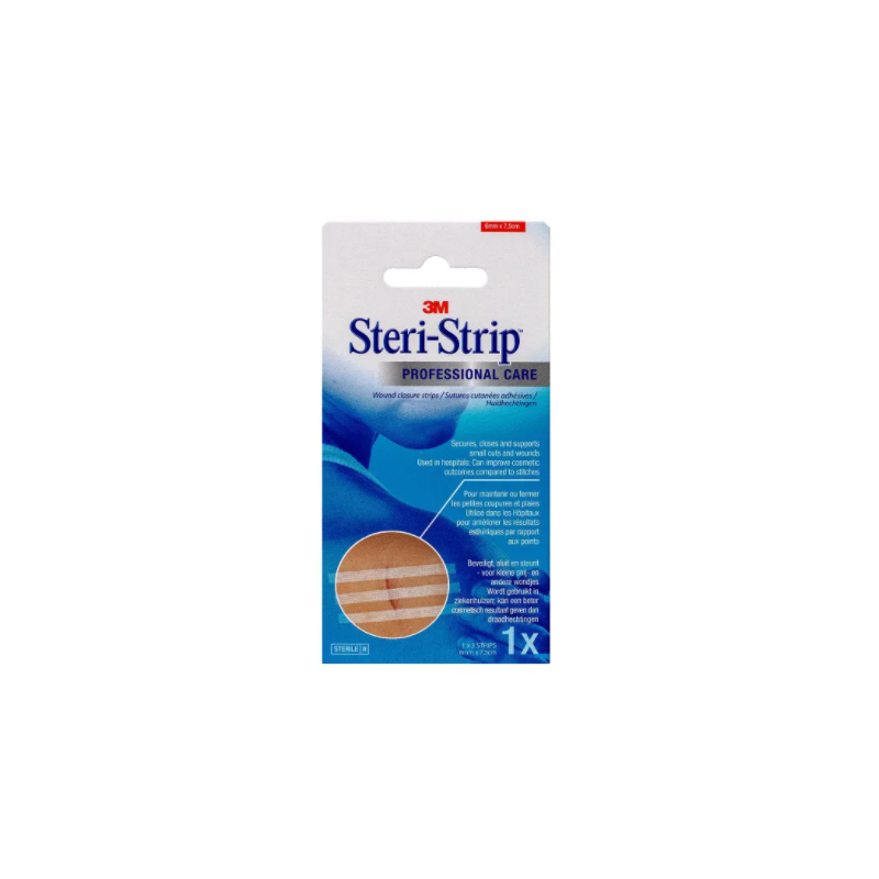 SUTURE STERI-STRIP 6X75MM POCHE 3